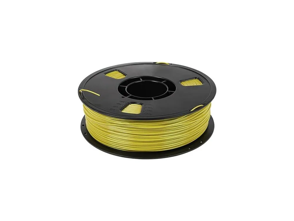 Objednat Nyní PLA vlákno pro 3D tiskárnu - 1kg zlaté 1,75mm