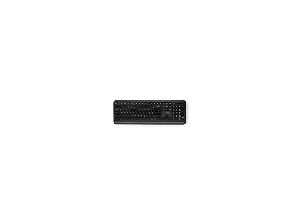 Aktuální Wired Keyboard Nedis KBMU200BKUS