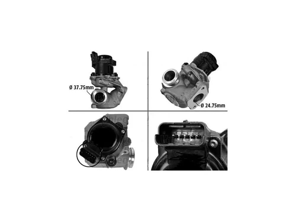 Nejprodávanější EGR ventil Citroen C1, C2, C3, Nemo