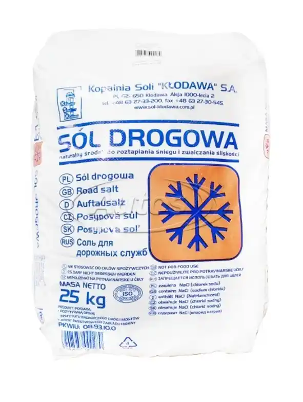 Sůl průmyslová - posypová 25 kg Nejlepší Volba