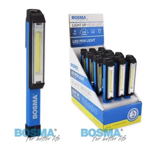 Autentický Svítilna dílenská ruční 4,5V/2W LED, 6000K/120Lm, 3xAAA