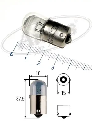 Žárovka 24V 5W BA15s otřesuvzdorná Heavy Duty HELLA Horká Nabídka