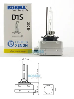 Žárovka výbojka 85V/35W D1S PK32d-2 4300K bixenon Výprodej