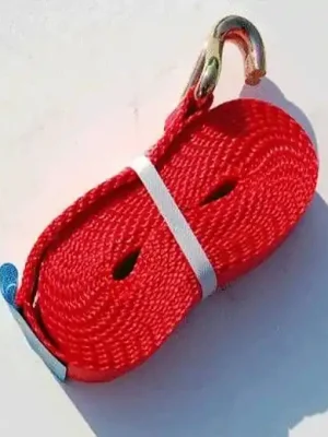Novinka Pás upínací 5t/50mm/ 6m volné konce, červený