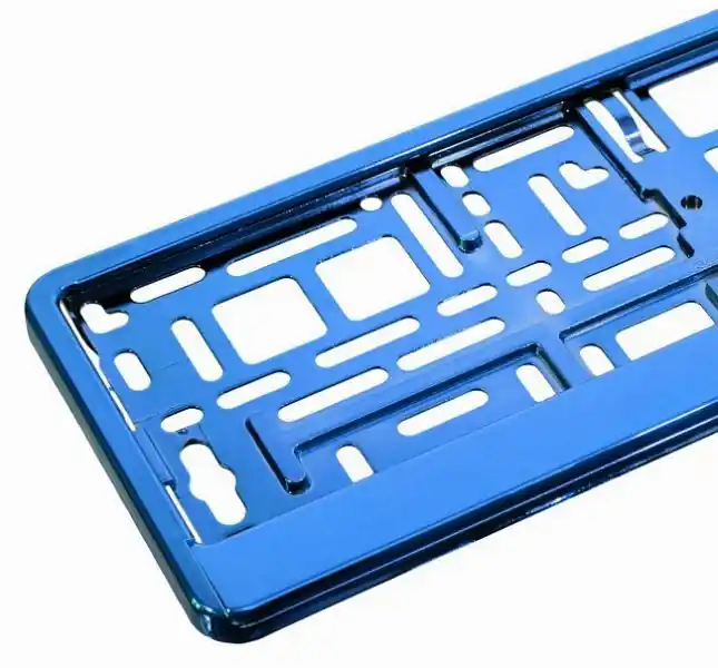 Barevná podložka pod SPZ Compass - Blue Metallic Must-Have
