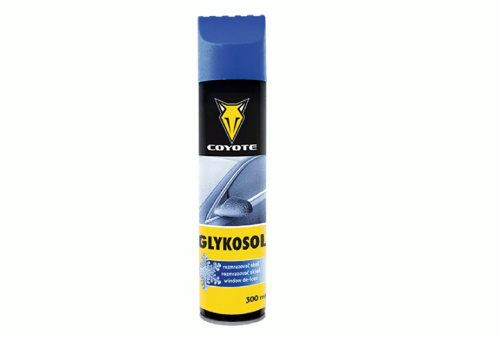 Akční Cena COYOTE (GLYKOSOL)-Rozmrazovač skel se škrabkou 300 ml