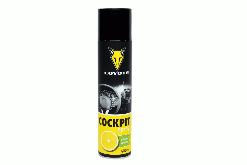 Nejlepší Volba COYOTE-Cockpit sprej (vůně citron) 400 ml
