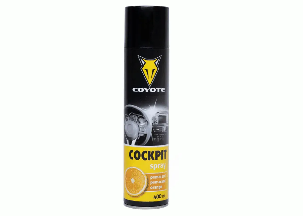 Pouze Dnes COYOTE-Cockpit sprej (vůně pomeranč) 400 ml