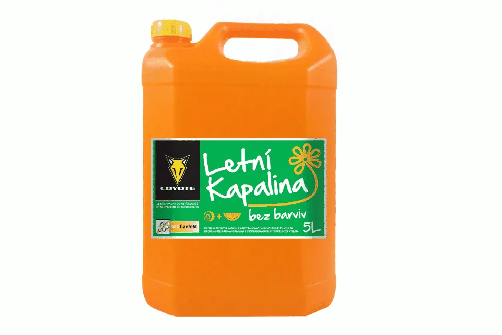 Časově Omezené COYOTE-Letní kapalina (kiwi+meloun) do ostřikovačů 5 litrů