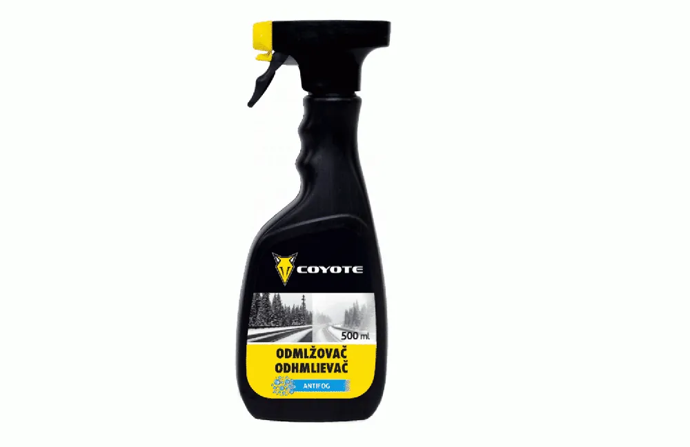 COYOTE-Odmlžovač skel a zrcadel (sprej) 500 ml Nízká Cena