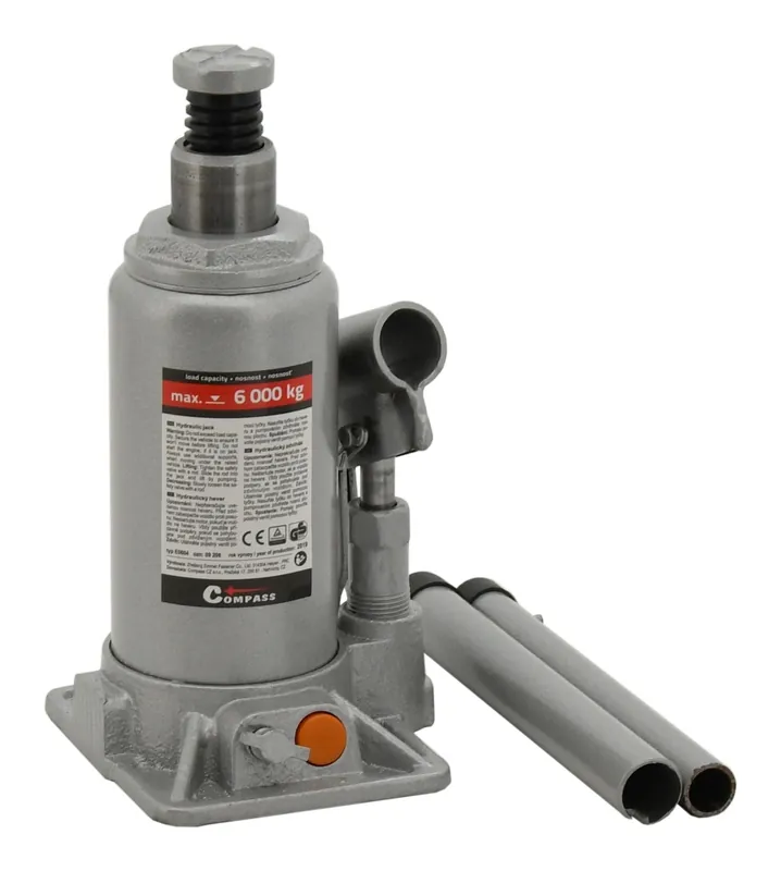 Hydraulický hever 6.000 kg TÜV EN 1494 2000+A1 - Compass Časově Omezené