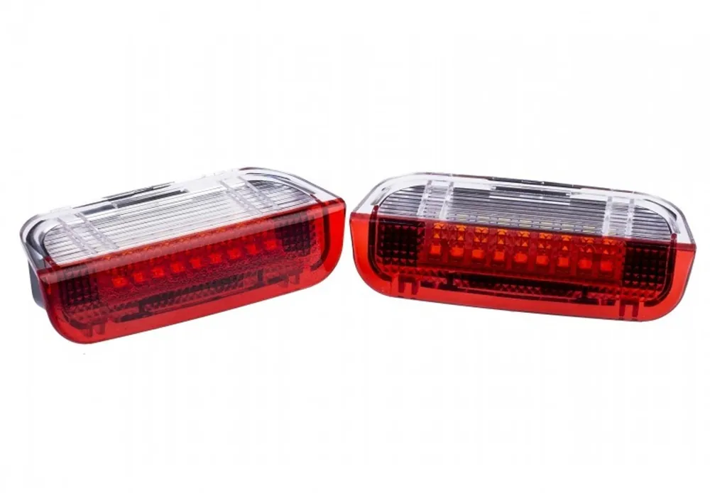 Poslední Šance Kompletní LED dveřní osvětlení Einparts červené