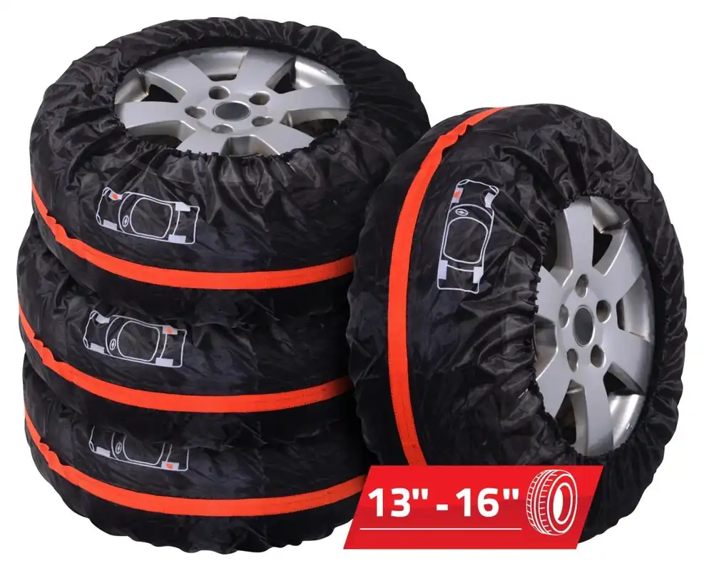 Kup Teď Návleky na pneumatiky (4x R13-R16) černé - Compass