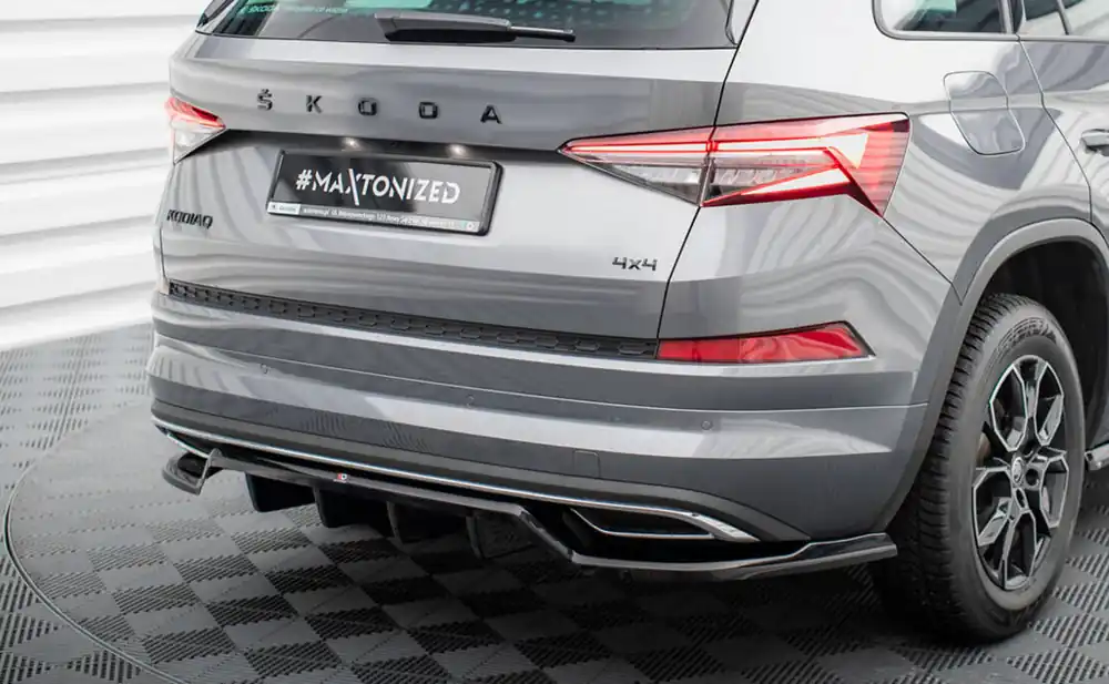 Škoda Kodiaq Sportline-Spoiler zadního nárazníku Mk1 (černý lesk) Maxton Kup Teď