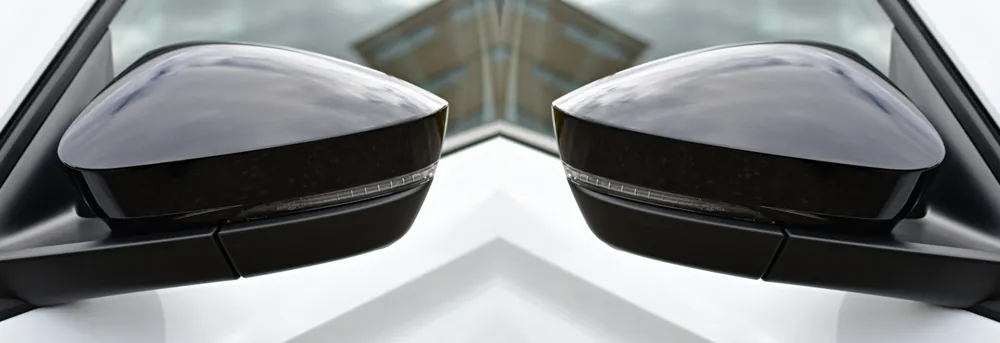 Zlevněný Škoda Kodiaq, Karoq-Dekorativní kryty zrcátek KI-R (bez Area View) - černé