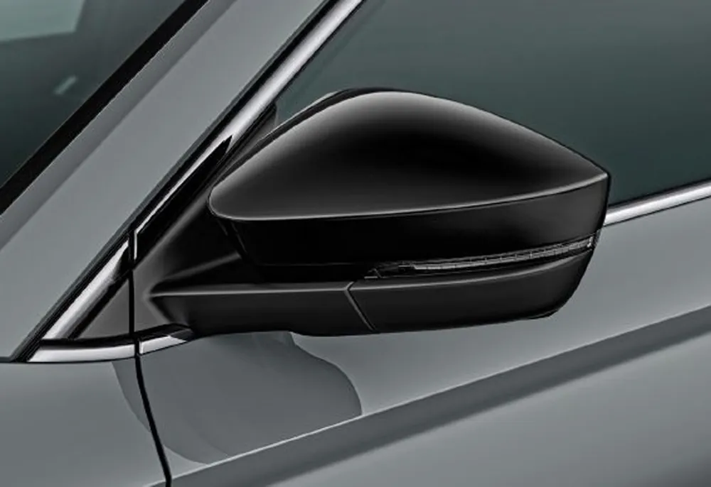 Ověřený Škoda Kodiaq, Karoq-Kryty zrcátek (bez Area View Assist) original - černé