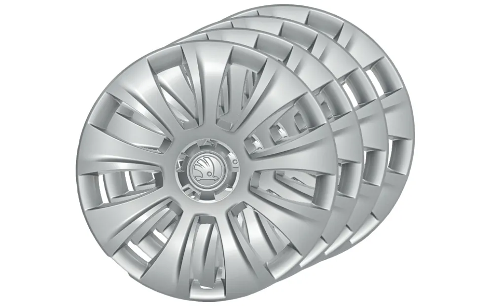 Horká Nabídka Škoda Kodiaq, Kodiaq II-Kryty kol Borneo 6,5J x 17 original - 4 ks