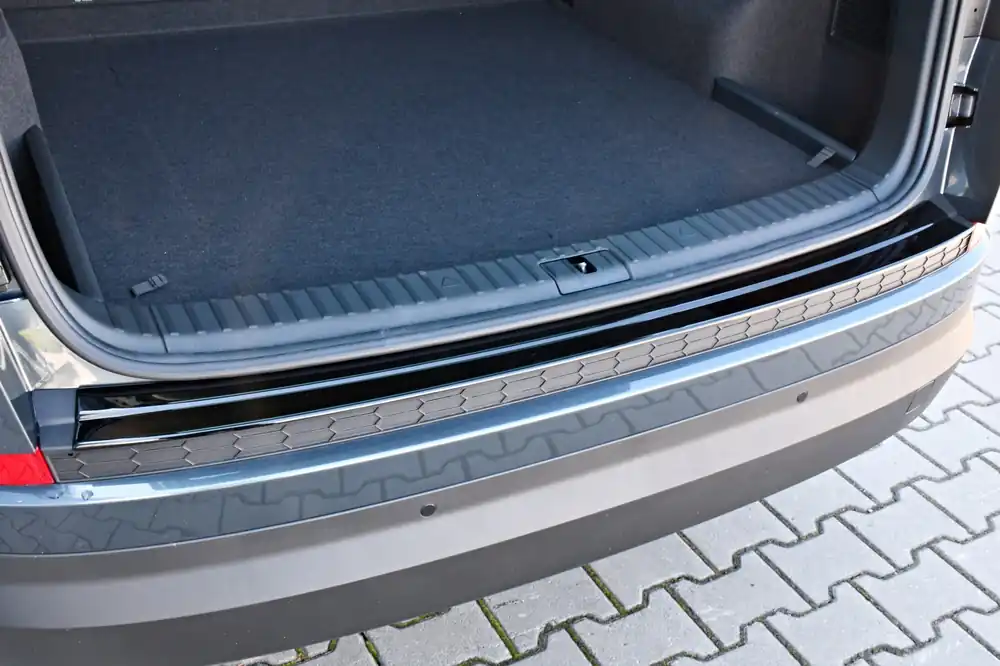 Expresní Doručení Škoda Kodiaq-Ochranný kryt zadního nárazníku V2 - glossy black