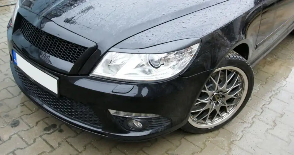 Bezpečná Platba Škoda Octavia II facelift-Mračítka předních světel SPORTIVE - 2 ks