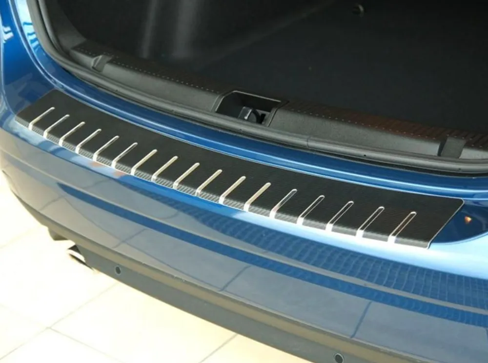 Vrácení Zdarma Škoda Octavia III combi-Kryt zadního nárazníku nerez/karbon ALU FROST - větší
