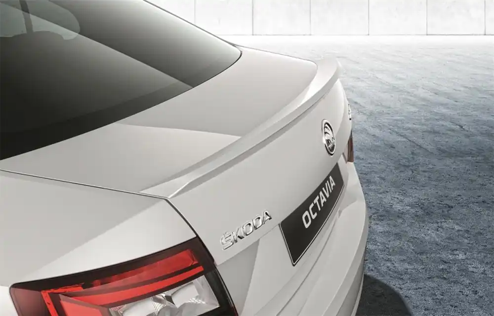 Cenově Výhodný Škoda Octavia III sedan-Zadní spoiler pátých dveří original - vyvýšený