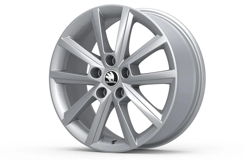 Přímo Od Výrobce Škoda Octavia III-ALU kolo TERON 7,0Jx17“ ET 49 original - stříbrná metalíza