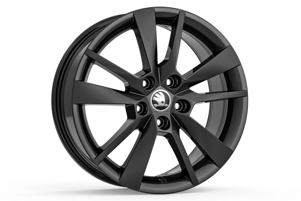 Oblíbený Škoda Octavia III-ALU kolo TRIUS 7,0Jx17“ ET 49 original - černá metalíza