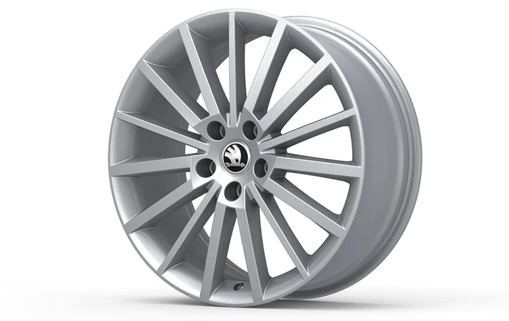 Sezónní Sleva Škoda Octavia III-ALU kolo TURINI 7,5Jx18“ ET 51 original - stříbrná metalíza