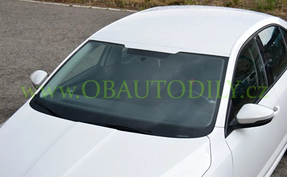 Nejlepší Volba Škoda Octavia III-Lakovaná clona předního okna KI-R - candy white (F9E)