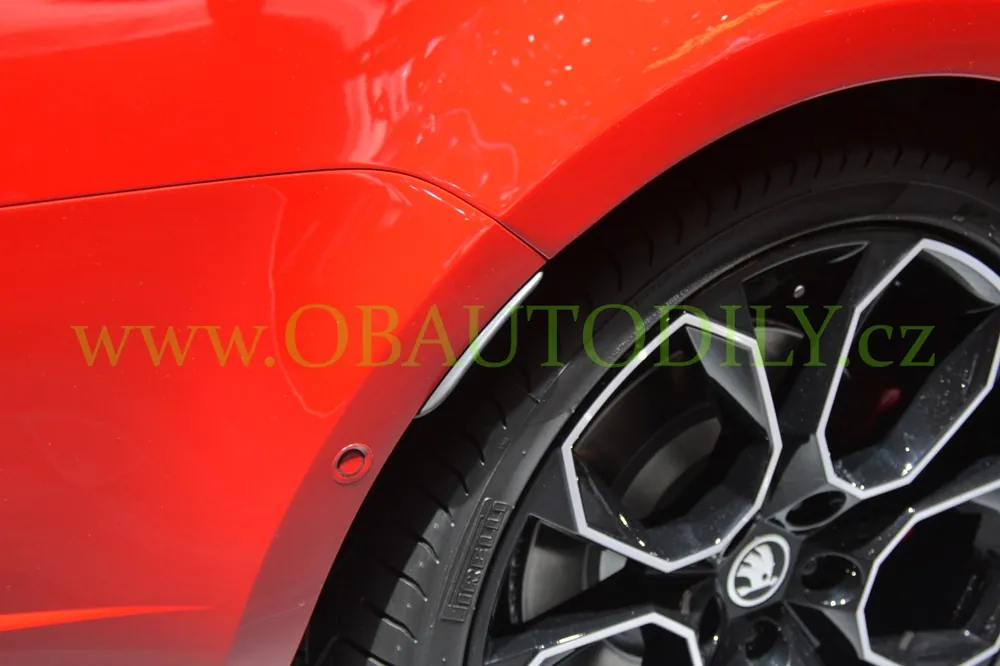 Omezená Nabídka Škoda Octavia III-Plastový nástavek zadního blatníku original - pravý