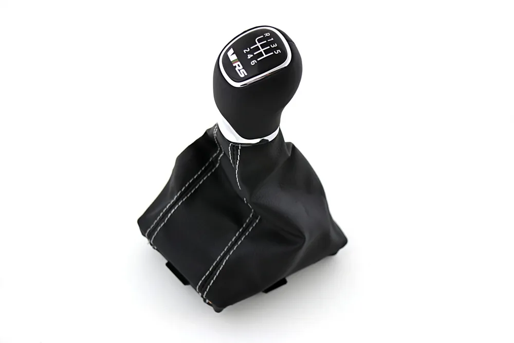 Zlevněný Škoda Octavia III-Řadící páka 6° RS s manžetou original - šedivá