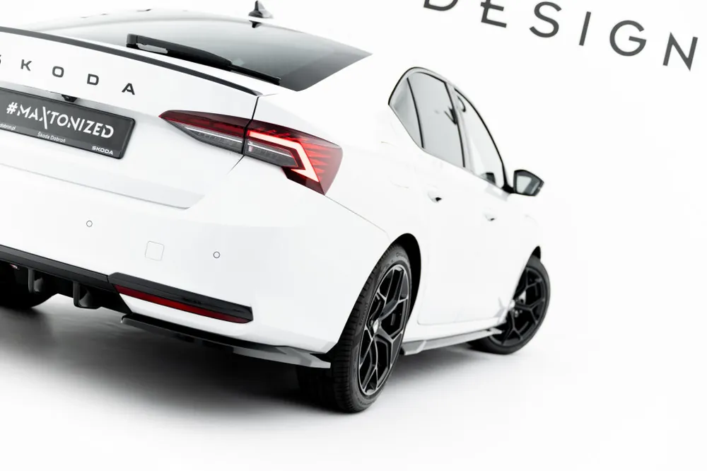 Škoda Octavia IV SportLine facelift-Boční difuzory nárazníku Mk4 Maxton Nejlepší Cena
