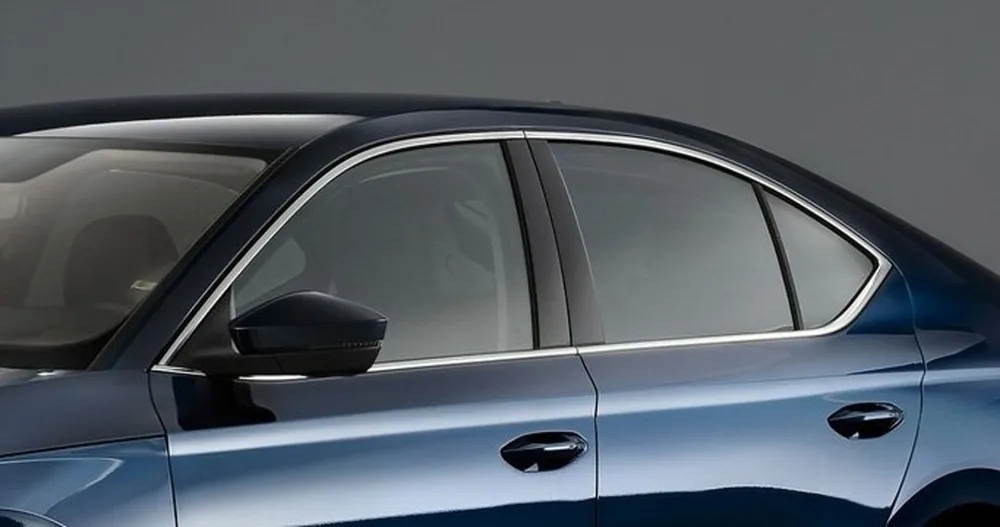 Škoda Octavia IV sedan-Nerez boční lišty kolem oken - chromové Expresní Doručení