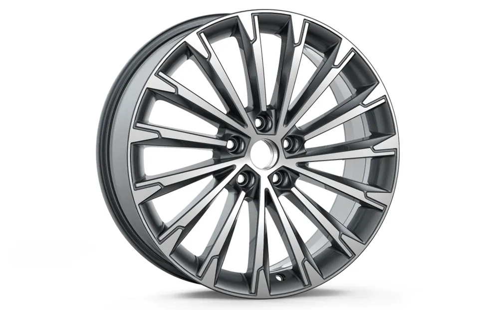 Ověřený Škoda Octavia IV-ALU kolo BECRUX 7,5Jx19“ ET 48 original - antracitová metalíza