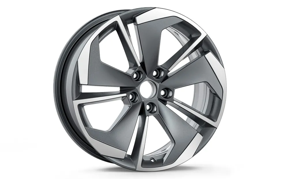 Škoda Octavia IV-ALU kolo COMET 7,5Jx18“ ET 48 original - antracitová metalíza Originální