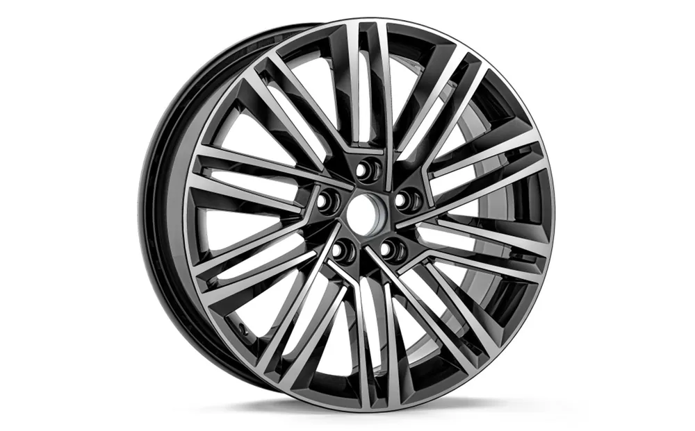 Škoda Octavia IV-ALU kolo LUXON 7,5Jx18“ ET 48 original - černá metalíza Zlevněný