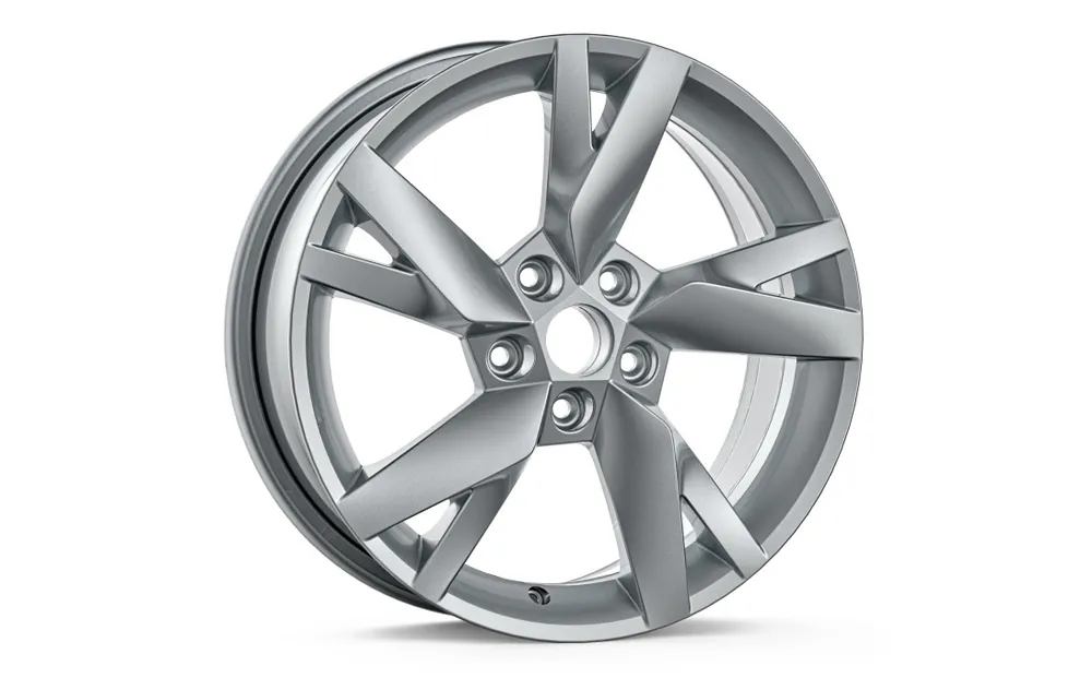 Škoda Octavia IV-ALU kolo LYRA 6,5Jx17“ ET 46 original - stříbrná metalíza Nejprodávanější