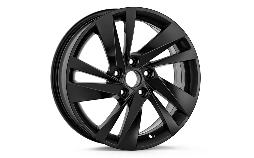 Škoda Octavia IV-ALU kolo NEVIS 6,5Jx17“ ET 46 original - černá metalíza Jen Po Omezenou Doba
