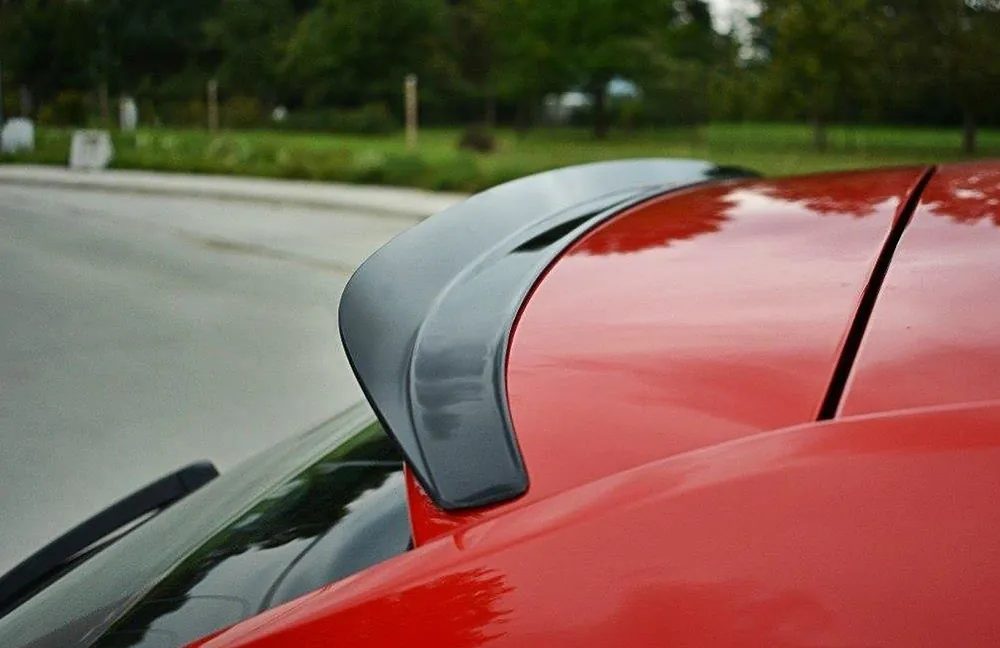 Přímo Od Výrobce Škoda Rapid SB-Prodloužení spoileru pátých dveří Mk1 (černý lesk) Maxton