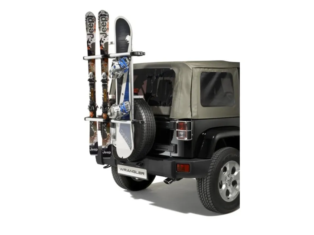 Jeep Wrangler JK Nosič lyží a snowboardů Finální Výprodej
