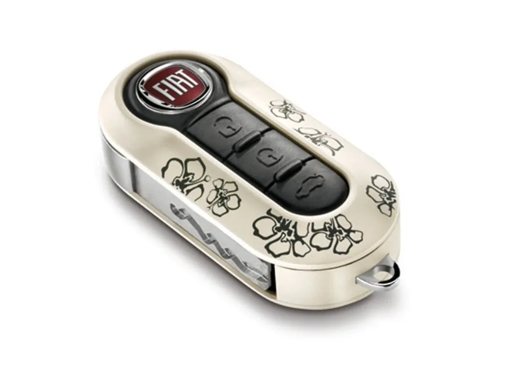 Fiat 500 Kryty na klíč KVĚTINA Koupit Online