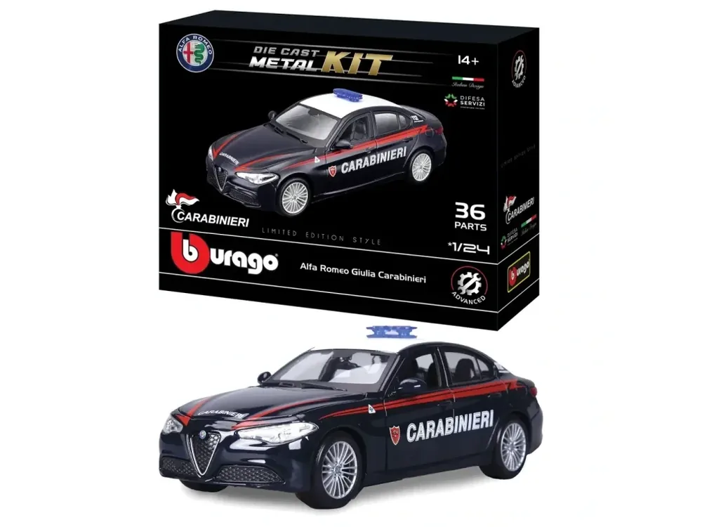 Koupit Online Alfa Romeo Giulia Carabinieri Stavebnice Bburago 1 24