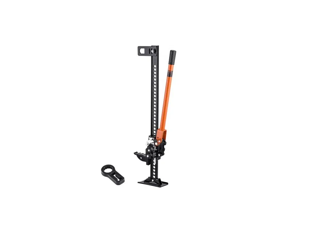 Zemědělský zvedák , 91,5 cm vysokozdvižný zemědělský zvedák, nosnost 3,18 tuny s ráčnou, terénní zvedáky, vysoce výkonné zvedáky s rozsahem zdvihu 130,1–769,6 mm pro traktory, nákladní automobily a SUV Cenový Hit