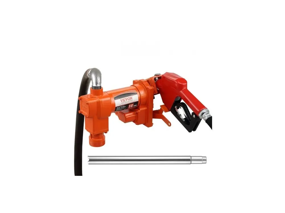 Vrácení Zdarma Palivové čerpadlo , 12V DC 16 GPM 1/4 HP, odsávací čerpadlo na benzín s automatickou tryskou, výtlačnou hadicí a sacím potrubím pro benzín, naftu, petrolej, směsi etanolu a methanolu a bionaftu