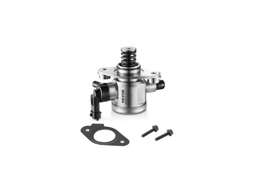 Novinka Vysokotlaké palivové čerpadlo s těsněním a šrouby, kompatibilní s vozy Buick LaCrosse, Regal, Verano, Chevrolet Captiva Sport, Equinox, Impala, Malibu, GMC Terrain 2010-2017 L4 2.4L, nerezová ocel