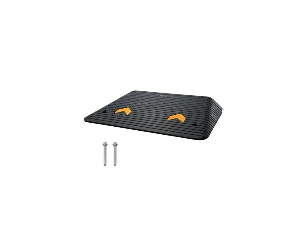 Nejlepší Cena Gumová prahová rampa, rampa pro dveře, zdvih 4", nosnost 15 tun, gumová obrubníková rampa