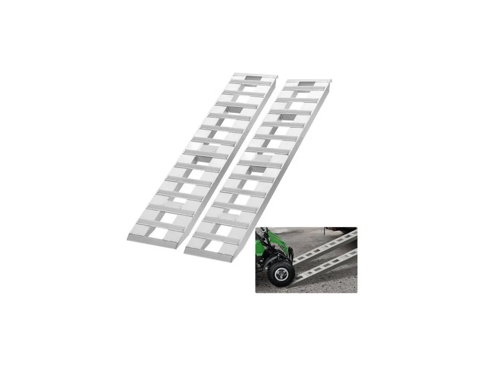 Nejlepší Cena Hliníkové rampy 182,9 x 38,1 cm Nosnost 2721,6 kg Nakládací rampy 2 ks