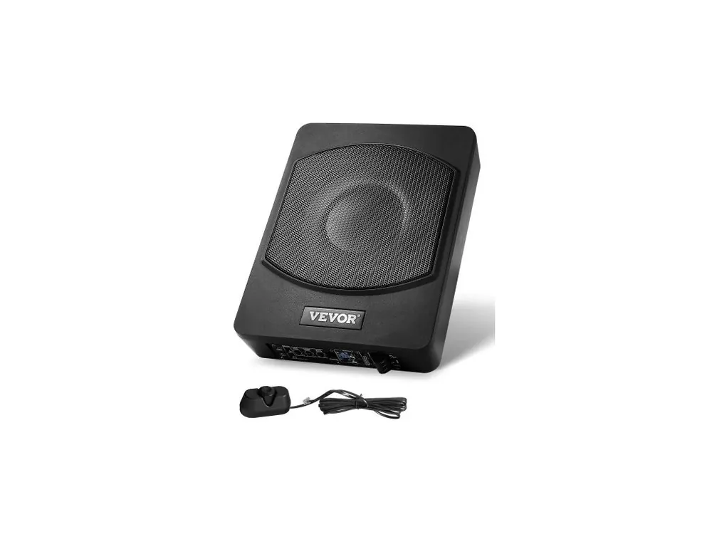 10" 240W subwoofer do auta pod sedadlo, tenké aktivní subwoofery do auta pod sedadlo, nízkoprofilový audio subwoofer s vestavěným zesilovačem, vstup pro vysoké/nízké úrovně a regulátor hlasitosti pro SUV, auta, nákladní auta, obytné vozy Ihned K Objednání