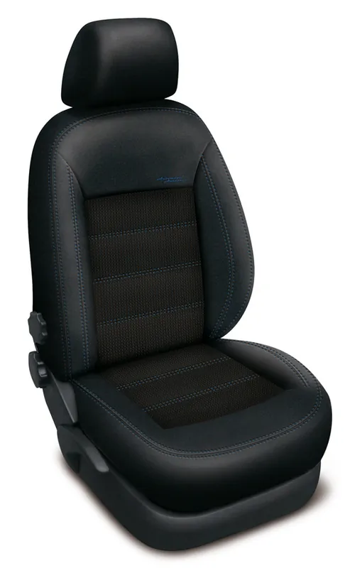 Dokud Zásoby Vydrží Autopotahy ŠKODA KAROQ, ZADNI SEDADLA DĚLENÁ NA 3 DÍLY, AUTHENTIC DOBLO, žakar modrý