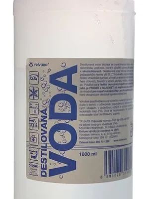 Sleva Destilovaná voda 1L